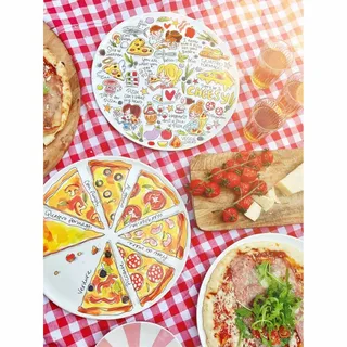 Blond Amsterdam Pizza Sharing Plate Slices