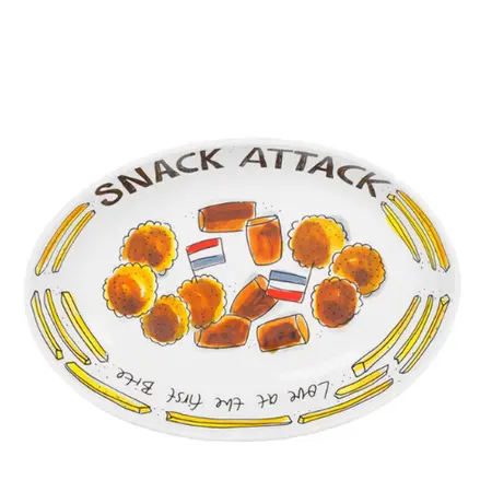 Blond Amsterdam Snack Bowl Oval 28,5 Cm