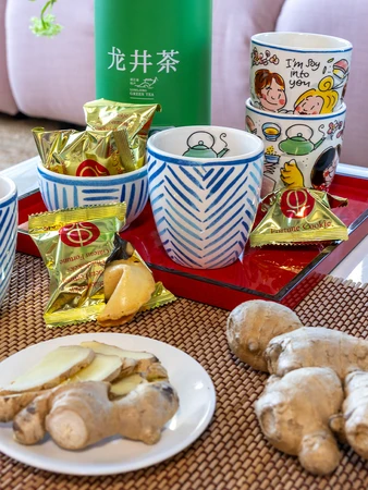 Blond Amsterdam Sushi: Minimok gestreept zonder oor - afbeelding 3