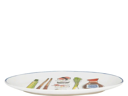 Blond Amsterdam Sushi: Plate Oval 27 Cm Sushi - afbeelding 2