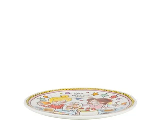 Blond Amsterdam Taartbord Ø18 cm roze rand - afbeelding 2