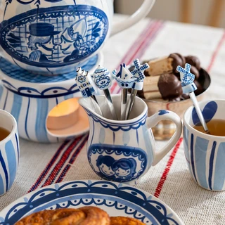 Blond Amsterdam Theelepels Delfts Blond (4 stuks) - afbeelding 2