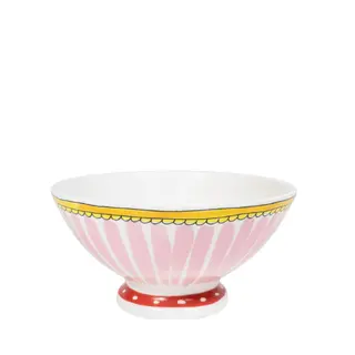 Blond Amsterdam Vintage schaal roze streep Ø21cm