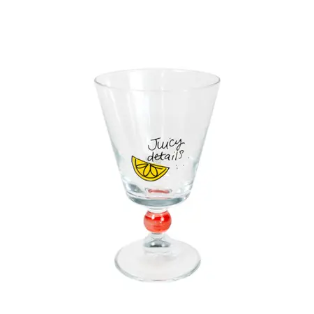 Blond Amsterdam Wine Glass Juicy Detail