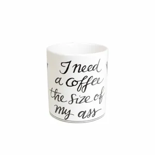 Blond Amsterdam X Noir: Mug I Need A Coffee - afbeelding 3