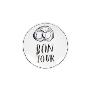 Blond Amsterdam X Noir: Plate 12 Cm Bonjour