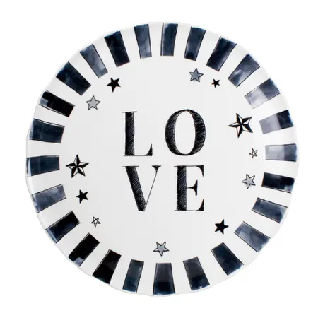 Blond Amsterdam X Noir: Plate 31cm Love