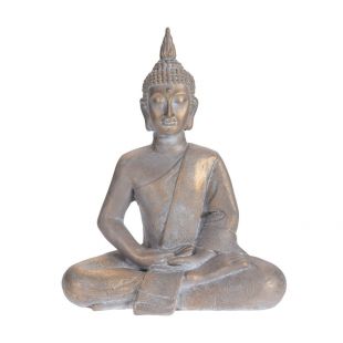 Boeddha Zittend - tuinbeeld - 50x28x62cm | De Tuinwinkel Online