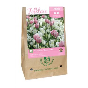 Folklore tas 'Mike' - 40 bloembollen