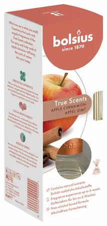 Bolsius Geurstokjes True Scents Apple Cinnamon - 45ml