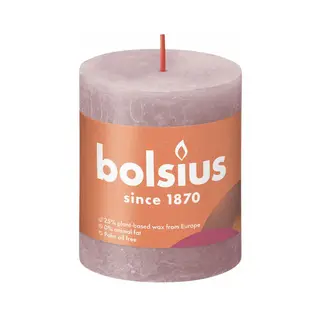 Bolsius Stompkaars Rustiek Asroze