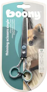Boony Hond Efileerschaar Enkel 17cm