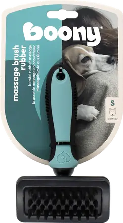 Boony Hond Massageborstel Rubber S