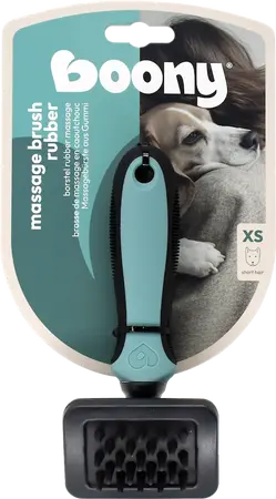 Boony Hond Massageborstel Rubber XS