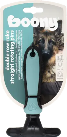 Boony Hond Roskam dubbel recht roterend pennen