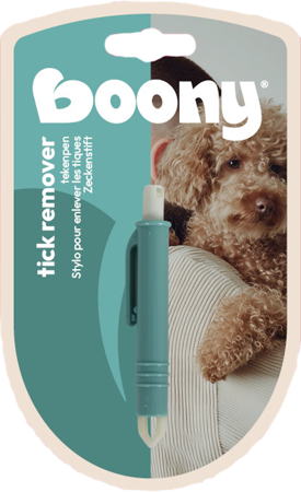 Boony Hond Tekenpen Kunststof 9cm