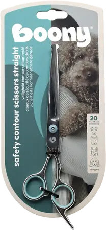 Boony Hond Veiligheid/contourschaar Recht 20cm