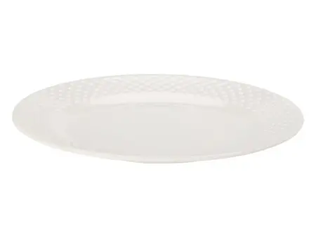 Bord Melamine Ø28cm Wit