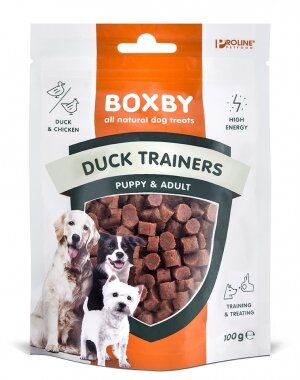Boxby Duck Trainers Hondensnacks 100g