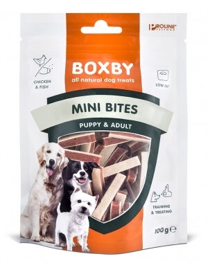 Boxby Mini Bites Hondensnacks 100g