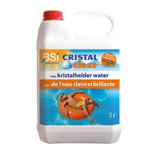 BSI Cristal Clear 5 liter – Anti-groen waterbehandeling voor zwembad en spa
