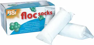 BSI Floc Socks 8×125 g – Flocculatiekousjes voor kristalhelder zwembadwater