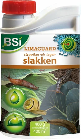BSI Limaguard Slakkenbestrijding – 400 g – Korrelvormig lokmiddel voor sier- en moestuin