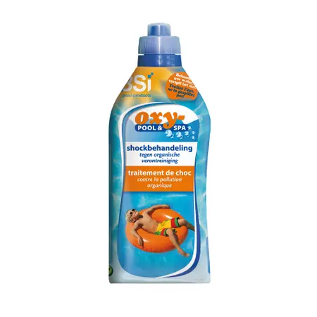 BSI Oxy Pool & Spa – 1 kg Chloorvrije Shockbehandeling voor Zwembad & Spa