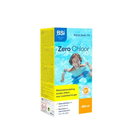BSI PoolSan chloorvrije waterdesinfectie 250 ml zwembad & spa