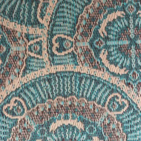 Buitenkleed 120x180cm Blauw/bruin/ivoor - Blommie's Lifestyle - afbeelding 4