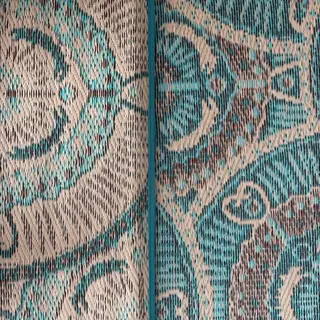 Buitenkleed 120x180cm Blauw/bruin/ivoor - Blommie's Lifestyle - afbeelding 5