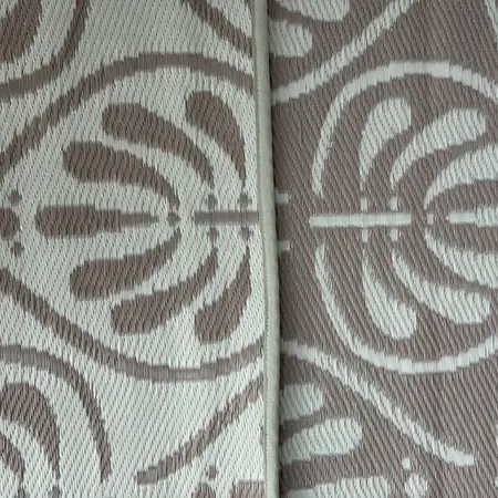 Buitenkleed 120x180cm Creme/bruin - Blommie's Lifestyle - afbeelding 3