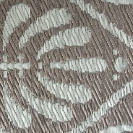 Buitenkleed 120x180cm Creme/bruin - Blommie's Lifestyle - afbeelding 4