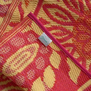 Buitenkleed 120x180cm Creme/koraal/roze - Blommie's Lifestyle - afbeelding 3