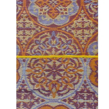 Buitenkleed 120x180cm Oranje/paars/creme - Blommie's Lifestyle - afbeelding 2