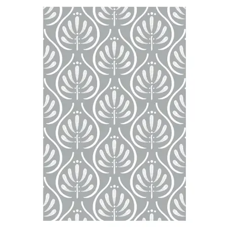 Buitenkleed 120x180cm Zilver/wit - Blommie's Lifestyle