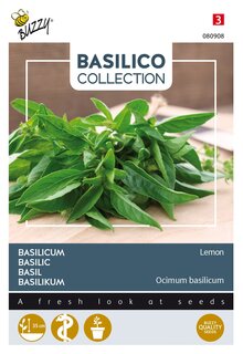 Buzzy® zaden - Basilicum Lemon - afbeelding 4