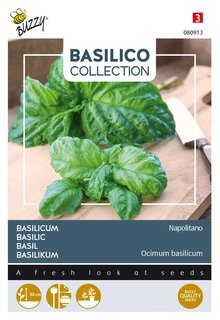 Buzzy® zaden - Basilicum Napolitano - afbeelding 1