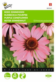 Buzzy® zaden - Echinacea, Rode Zonnehoed - afbeelding 1