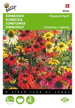 Buzzy® zaden - Echinacea, Zonnehoed Cheyenne Spirit - afbeelding 1