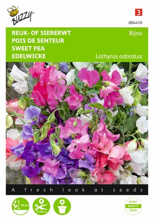 Buzzy® zaden - Lathyrus, Reuk- of siererwt Bijou - afbeelding 1