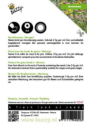 Buzzy® zaden - Mengsel voor grasranden - afbeelding 2