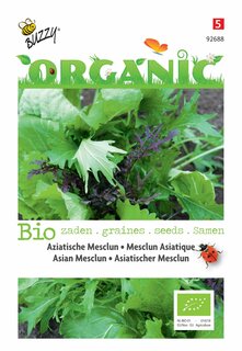 Buzzy® zaden - Organic Aziatische Mesclun (BIO) - afbeelding 3