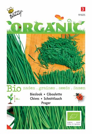 Buzzy® zaden - Organic Bieslook Prager  (BIO) - afbeelding 1