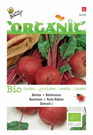 Buzzy® zaden - Organic Bieten Detroit 2  (BIO) - afbeelding 1