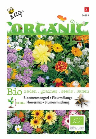 Buzzy® zaden - Organic Bloemenmengsel Bijen (BIO) - afbeelding 1
