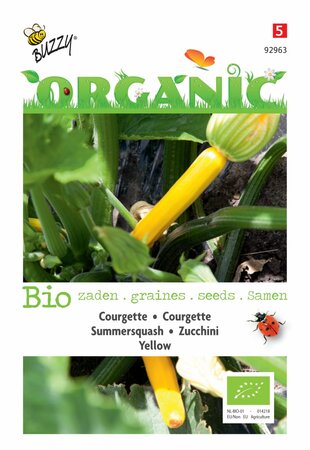 Buzzy® zaden - Organic Courgette Yellow (BIO) - afbeelding 1