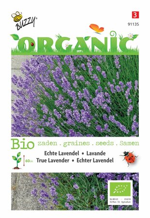 Buzzy® zaden - Organic Echte Lavendel  (BIO) - afbeelding 3