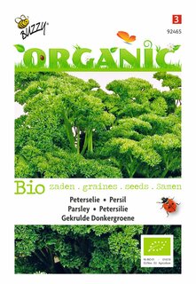 Buzzy® zaden - Organic Peterselie Gekrulde Donkergroene  (BIO) - afbeelding 3