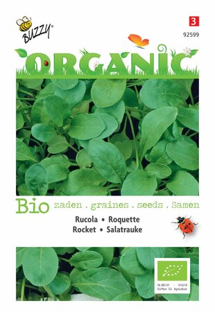 Buzzy® zaden - Organic Rucola (BIO) - afbeelding 1